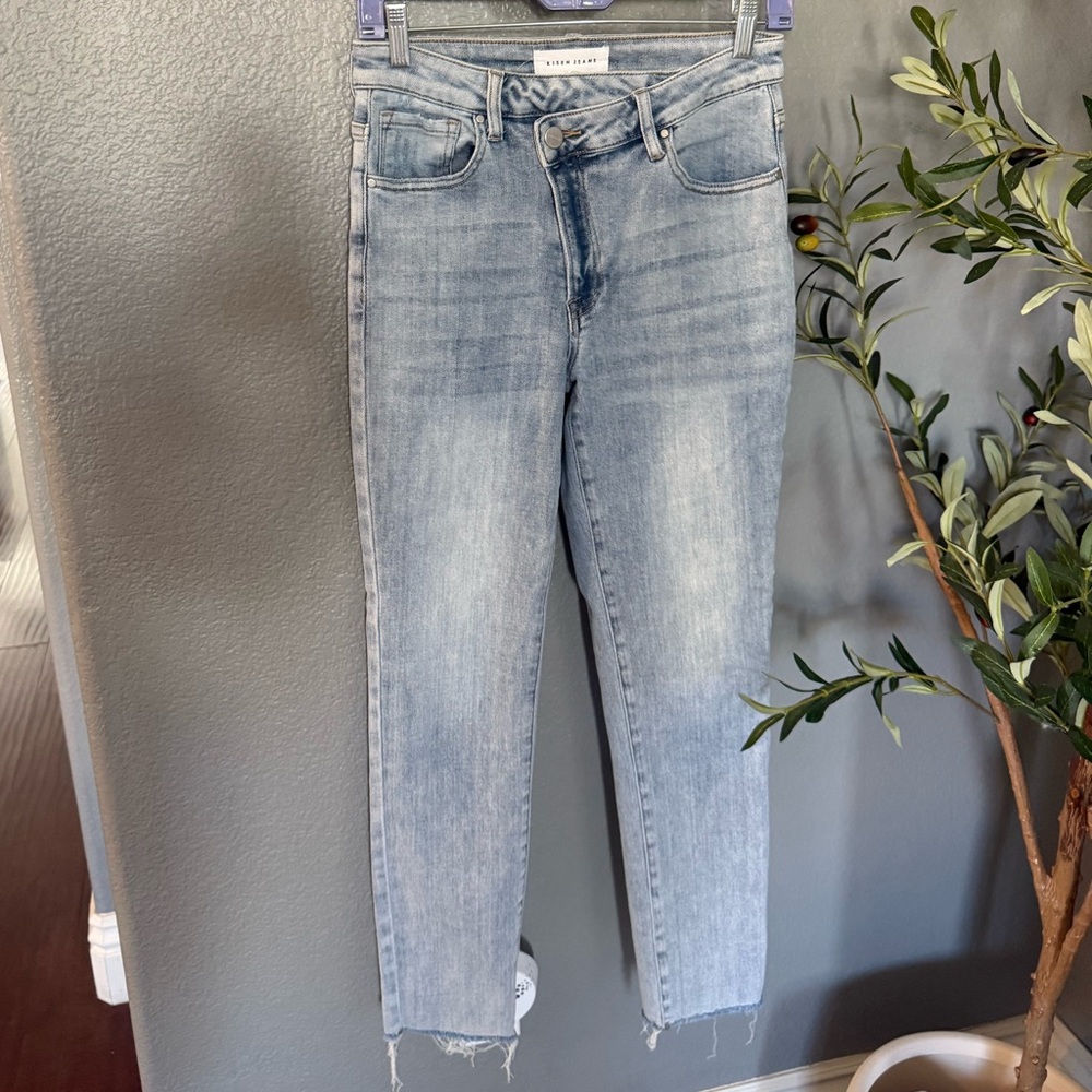 Risen Light Blue Skinny Jeans